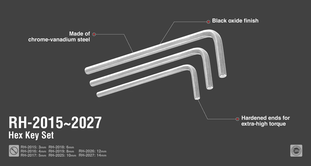 آلن تک 12 میلی‌متری بلند RH-2026 رونیکس